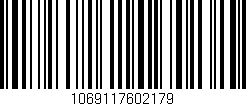 Código de barras (EAN, GTIN, SKU, ISBN): '1069117602179'