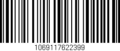 Código de barras (EAN, GTIN, SKU, ISBN): '1069117622399'