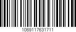 Código de barras (EAN, GTIN, SKU, ISBN): '1069117631711'