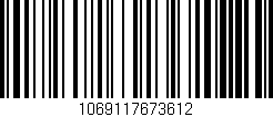 Código de barras (EAN, GTIN, SKU, ISBN): '1069117673612'