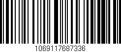 Código de barras (EAN, GTIN, SKU, ISBN): '1069117687336'