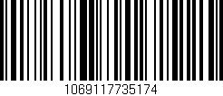Código de barras (EAN, GTIN, SKU, ISBN): '1069117735174'