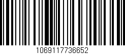 Código de barras (EAN, GTIN, SKU, ISBN): '1069117736652'
