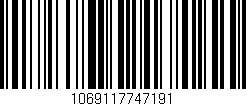 Código de barras (EAN, GTIN, SKU, ISBN): '1069117747191'