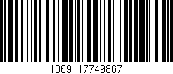 Código de barras (EAN, GTIN, SKU, ISBN): '1069117749867'