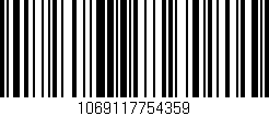 Código de barras (EAN, GTIN, SKU, ISBN): '1069117754359'