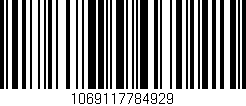 Código de barras (EAN, GTIN, SKU, ISBN): '1069117784929'