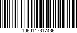 Código de barras (EAN, GTIN, SKU, ISBN): '1069117817436'