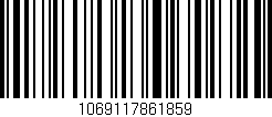 Código de barras (EAN, GTIN, SKU, ISBN): '1069117861859'