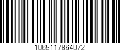 Código de barras (EAN, GTIN, SKU, ISBN): '1069117864072'
