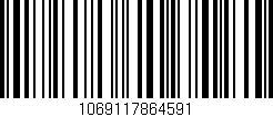 Código de barras (EAN, GTIN, SKU, ISBN): '1069117864591'