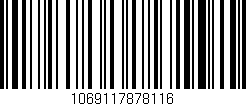 Código de barras (EAN, GTIN, SKU, ISBN): '1069117878116'