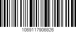 Código de barras (EAN, GTIN, SKU, ISBN): '1069117906826'