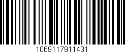 Código de barras (EAN, GTIN, SKU, ISBN): '1069117911431'