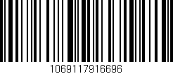 Código de barras (EAN, GTIN, SKU, ISBN): '1069117916696'