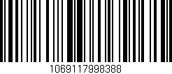Código de barras (EAN, GTIN, SKU, ISBN): '1069117998388'