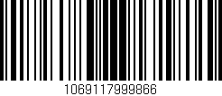 Código de barras (EAN, GTIN, SKU, ISBN): '1069117999866'