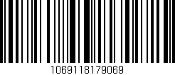 Código de barras (EAN, GTIN, SKU, ISBN): '1069118179069'