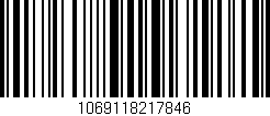 Código de barras (EAN, GTIN, SKU, ISBN): '1069118217846'