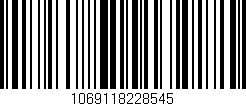 Código de barras (EAN, GTIN, SKU, ISBN): '1069118228545'