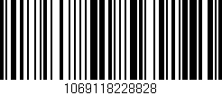 Código de barras (EAN, GTIN, SKU, ISBN): '1069118228828'