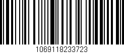 Código de barras (EAN, GTIN, SKU, ISBN): '1069118233723'