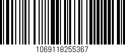 Código de barras (EAN, GTIN, SKU, ISBN): '1069118255367'