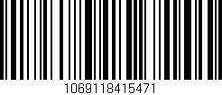 Código de barras (EAN, GTIN, SKU, ISBN): '1069118415471'