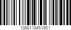 Código de barras (EAN, GTIN, SKU, ISBN): '1069118451851'