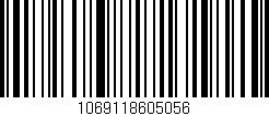 Código de barras (EAN, GTIN, SKU, ISBN): '1069118605056'