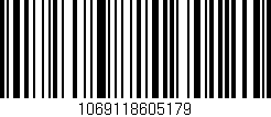 Código de barras (EAN, GTIN, SKU, ISBN): '1069118605179'