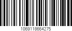 Código de barras (EAN, GTIN, SKU, ISBN): '1069118664275'