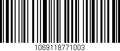 Código de barras (EAN, GTIN, SKU, ISBN): '1069118771003'