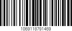 Código de barras (EAN, GTIN, SKU, ISBN): '1069118791469'