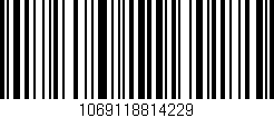 Código de barras (EAN, GTIN, SKU, ISBN): '1069118814229'