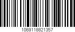 Código de barras (EAN, GTIN, SKU, ISBN): '1069118821357'