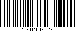 Código de barras (EAN, GTIN, SKU, ISBN): '1069118863944'