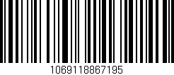 Código de barras (EAN, GTIN, SKU, ISBN): '1069118867195'