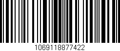 Código de barras (EAN, GTIN, SKU, ISBN): '1069118877422'