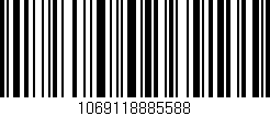 Código de barras (EAN, GTIN, SKU, ISBN): '1069118885588'