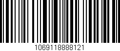 Código de barras (EAN, GTIN, SKU, ISBN): '1069118888121'