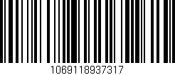 Código de barras (EAN, GTIN, SKU, ISBN): '1069118937317'