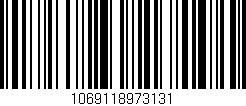 Código de barras (EAN, GTIN, SKU, ISBN): '1069118973131'