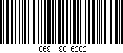 Código de barras (EAN, GTIN, SKU, ISBN): '1069119016202'