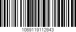 Código de barras (EAN, GTIN, SKU, ISBN): '1069119112843'