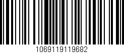 Código de barras (EAN, GTIN, SKU, ISBN): '1069119119682'