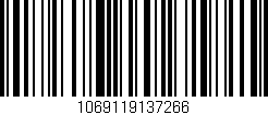 Código de barras (EAN, GTIN, SKU, ISBN): '1069119137266'