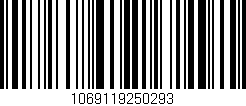 Código de barras (EAN, GTIN, SKU, ISBN): '1069119250293'