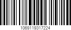 Código de barras (EAN, GTIN, SKU, ISBN): '1069119317224'