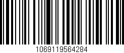 Código de barras (EAN, GTIN, SKU, ISBN): '1069119564284'
